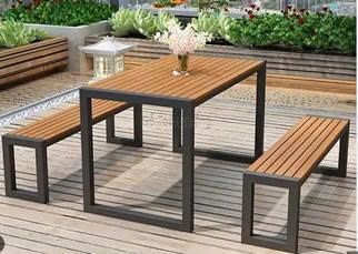 Bàn ghế ngoài trời BGNH001