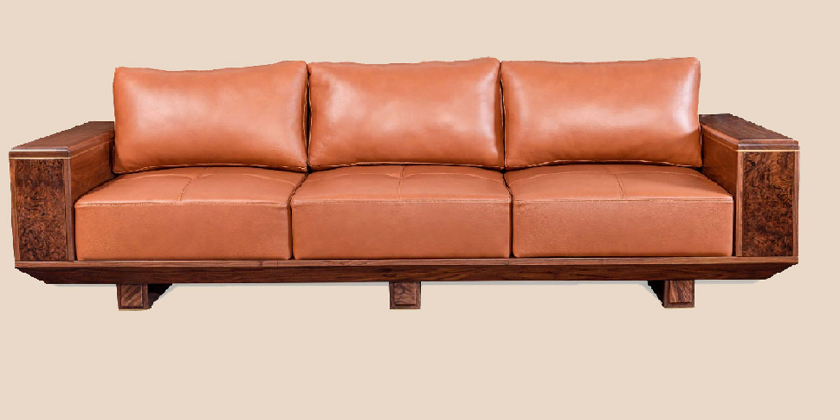 Bộ Sofa gỗ óc chó - PB05