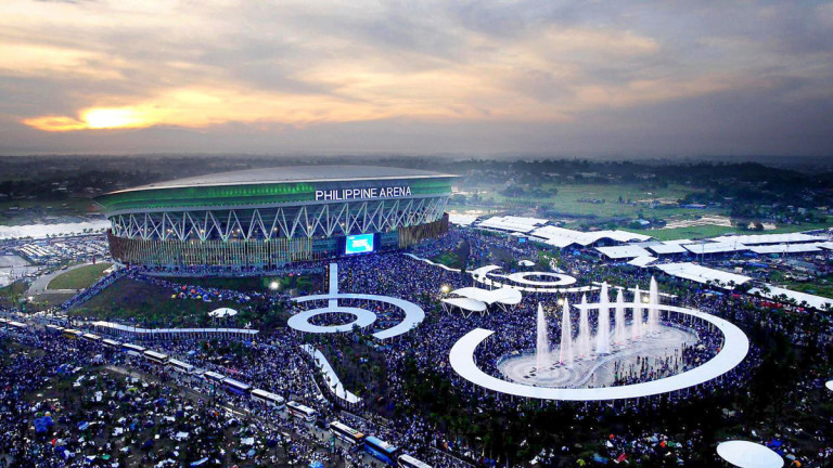 Đấu trường Philipines. Ảnh: Internet